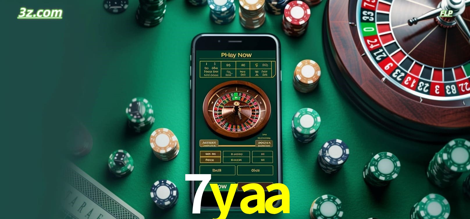 Roleta online no cassino 7yaa disponível em celular e computador